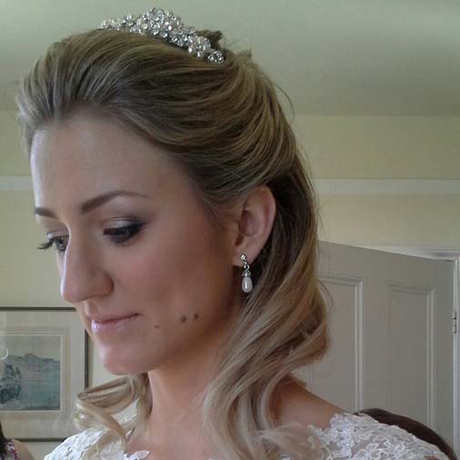 Bride hairstyle